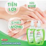 NƯỚC RỬA TAY ƯỚT HASOKU HƯƠNG TRÀ XANH 500GR