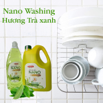 NRC NANO WASHING HƯƠNG TRÀ XANH 1,5KG