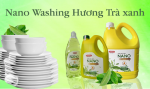 NRC NANO WASHING HƯƠNG TRÀ XANH 1,5KG