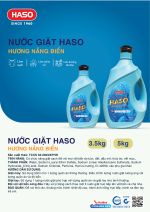 NƯỚC GIẶT HASO HƯƠNG NẮNG BIỂN - 5KG
