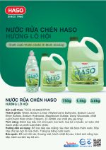 NƯỚC RỬA CHÉN HASO HƯƠNG LÔ HỘI - 750G