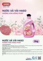 NƯỚC XẢ VẢI HASO HƯƠNG HOA HỒNG PHÁP - 2KG
